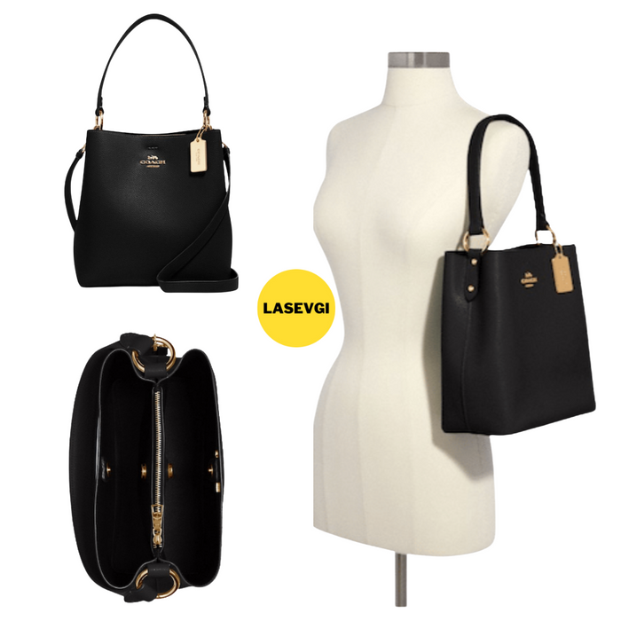 COACH Town Bucket Bag in Black 91122