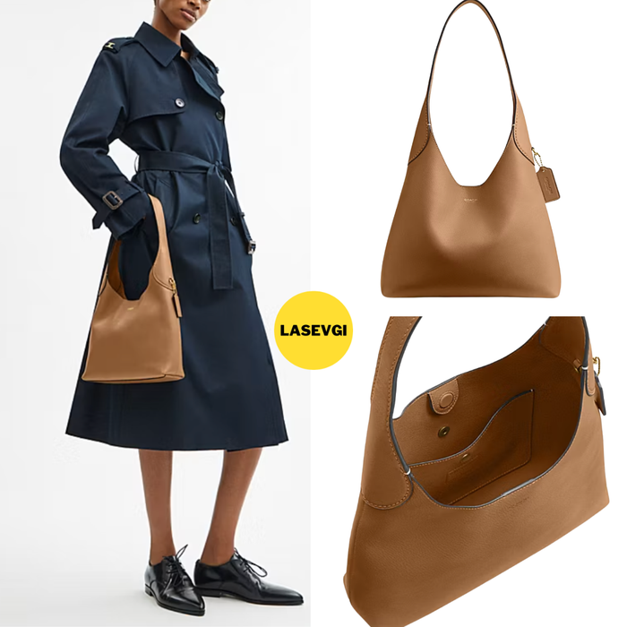 COACH Brooklyn Bag 28 in Honey Brown