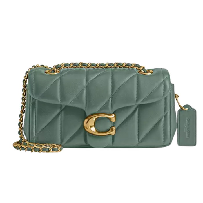 COACH Tabby shoulder bag in quilting 20 Sage