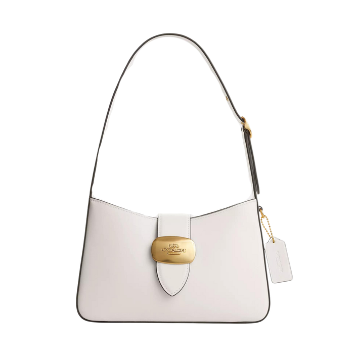 COACH Eliza Shoulder Bag in Chalk/White CR533