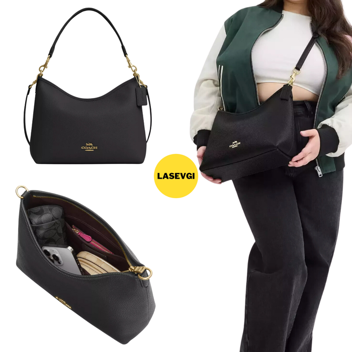 COACH Laurel Shoulder Bag in Black