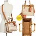 COACH Field Tote 22 With Colorblock Quilting And Coach Badge-Ivory Multi