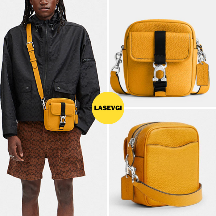 COACH Beck Crossbody in Yellow CJ736