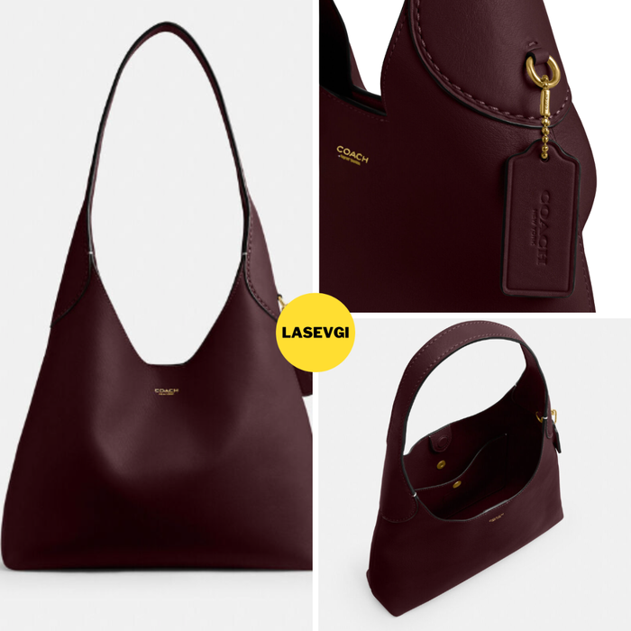 COACH Brooklyn Shoulder Bag 28 in Merlot