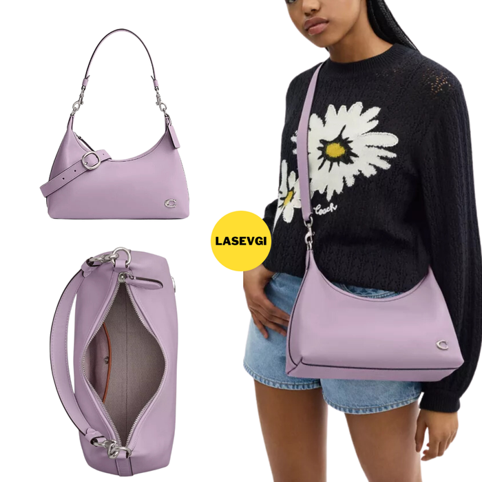 COACH Juliet Shoulder Bag in Soft Purple