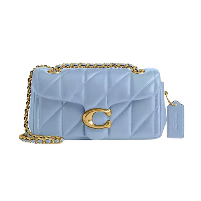 COACH Tabby shoulder bag in quilting 20 Light Blue