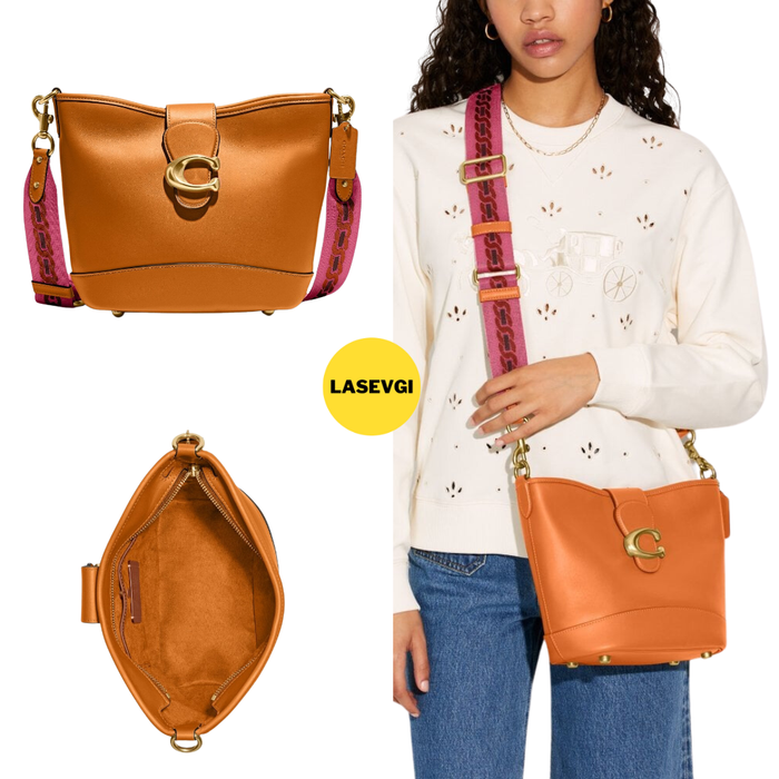 COACH Tali Bucket Bag in Canyon
