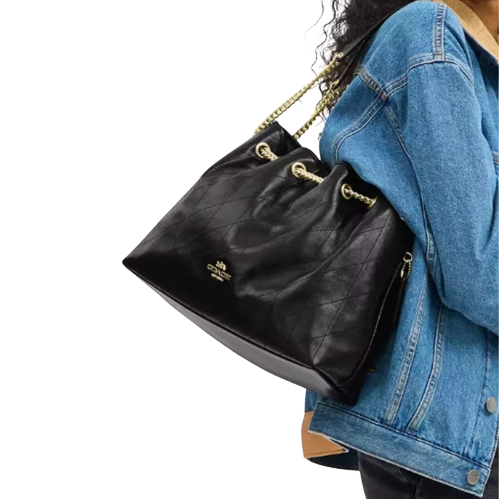 COACH Evelyn Shoulder Bag With Quilting CDR00
