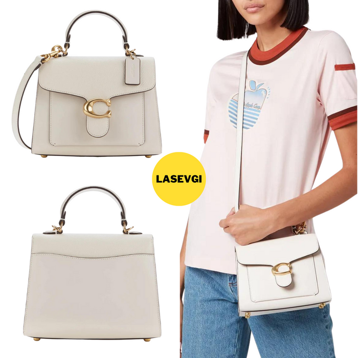 COACH Tabby Top Handle 20 in Chalk 636 —