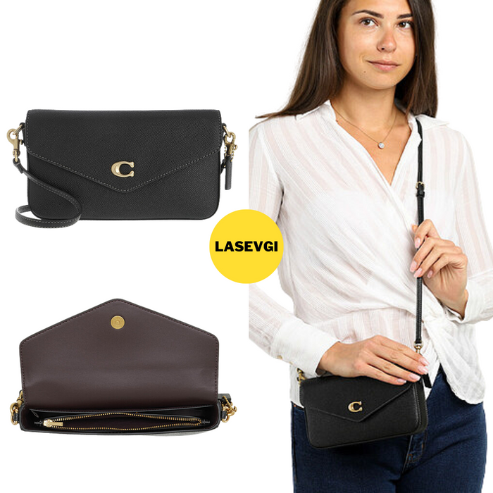 COACH Wyn Crossbody sling-Black