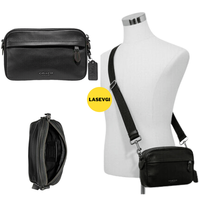 COACH Graham Crossbody  in black F39946