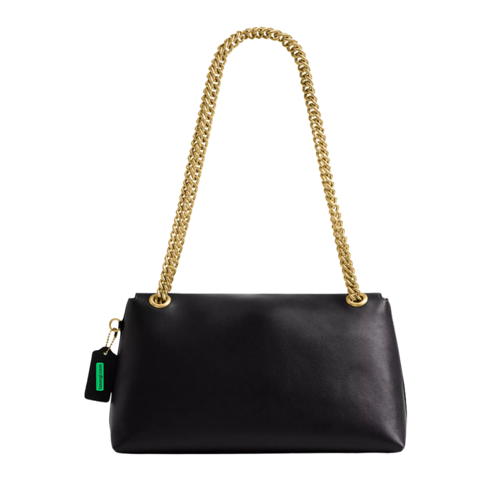 COACH Chelsea Shoulder Bag 30 with Chain Black CDS61