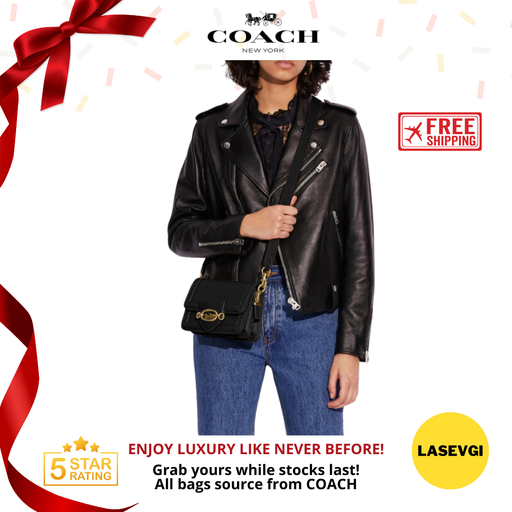 COACH Hero Crossbody in Black C8441