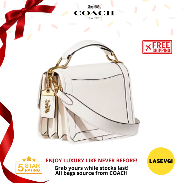 COACH Hero Crossbody in Chalk C8441