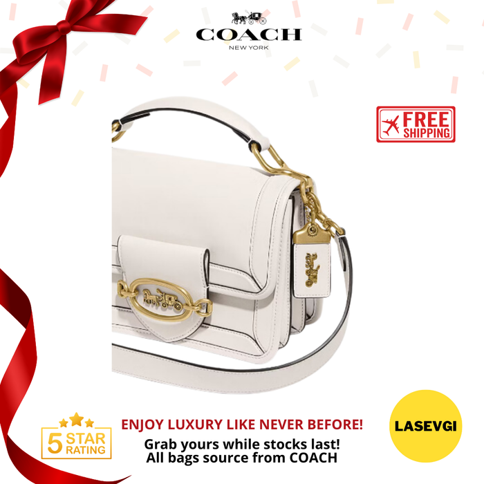 COACH Hero Crossbody in Chalk C8441