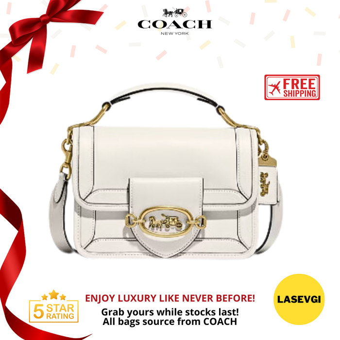 COACH Hero Crossbody in Chalk C8441