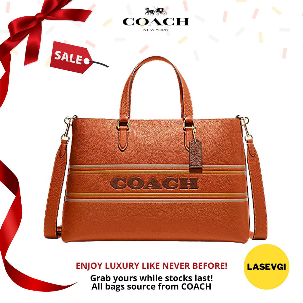 Logan Carryall with Coach Stripe: The Perfect Blend of Functionality and Fashion