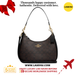 COACH Teri Hobo In Signature Brown Black CK161 