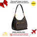 COACH Teri Hobo In Signature Brown Black CK161 