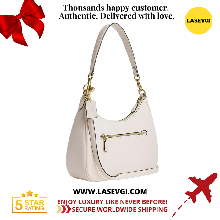 COACH Teri Hobo In Chalk (White) CJ517