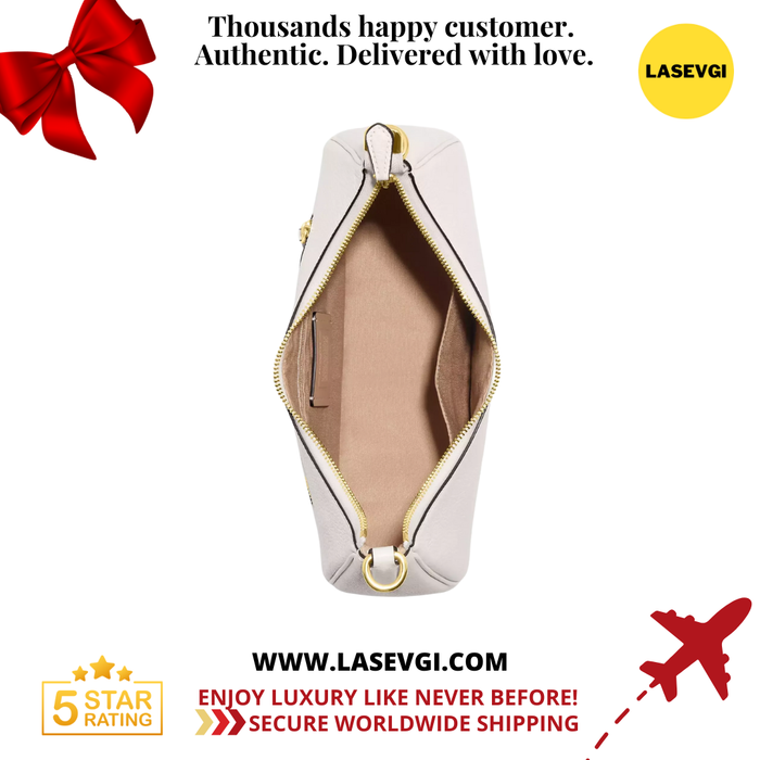 COACH Teri Hobo In Chalk (White) CJ517