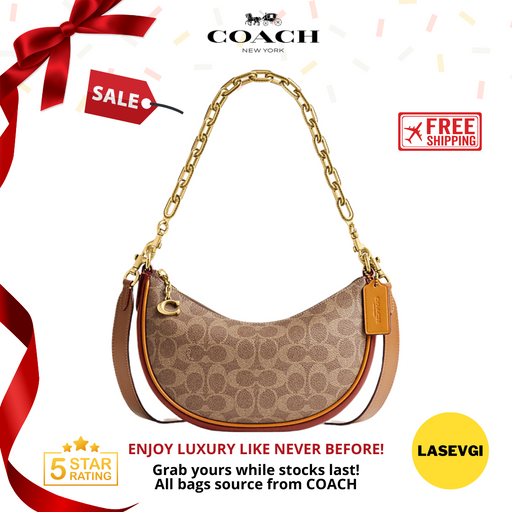 COACH Mira Shoulder Bag in Signature Canvas CM582