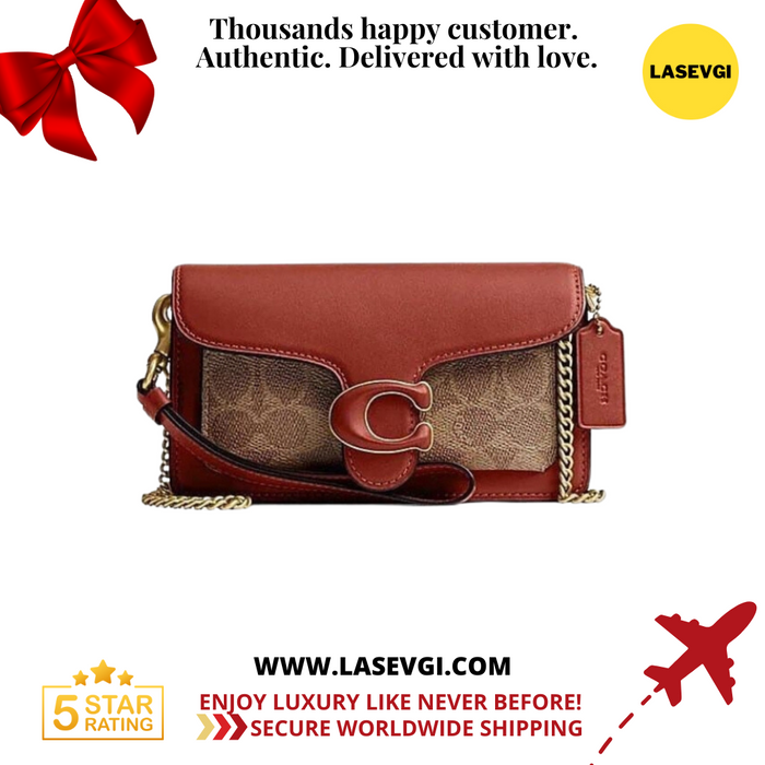 COACH Tabby Wristlet in Signature Canvas CK025