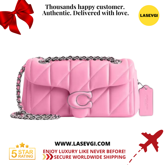 COACH Tabby shoulder bag in quilting 20 Pink