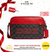 COACH Graham Crossbody in signature canvas with Varsity Motif Red CE638