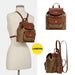 COACH Pennie Backpack 22 in Signature Canvas Brown C4120-www.lasevgi.com