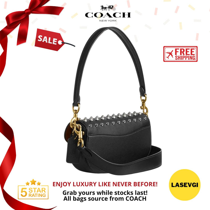 COACH Harley Shoulder Bag 23 with Studs - CM703