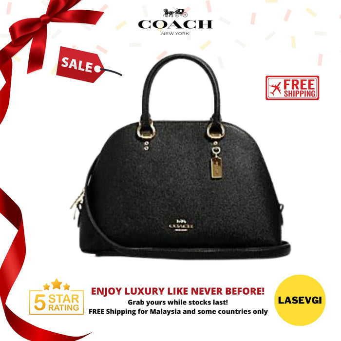 COACH Katy Satchel Black 2553