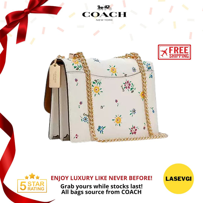 COACH Klare Crossbody With Wild Meadow Print C4090