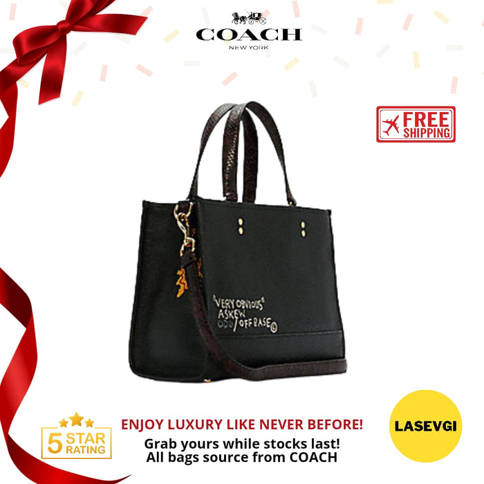 COACH Dempsey Carryall X Jean-Michel Basquiat (Coach C5661)