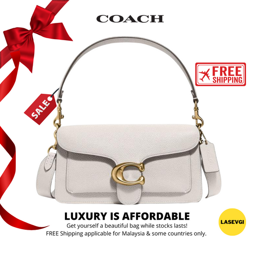 COACH Tabby Shoulder Bag 26 - White - www.lasevgi.com