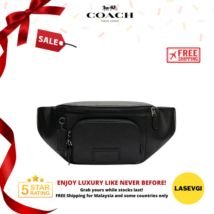 COACH Track Belt Bag-Black