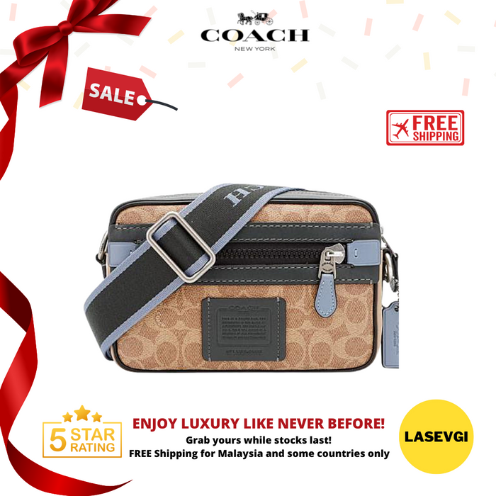 COACH Academy Crossbody In Colorblock - 91460