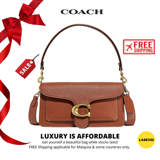 COACH Tabby Shoulder Bag 26 Saddle Brown - www.lasevgi.com