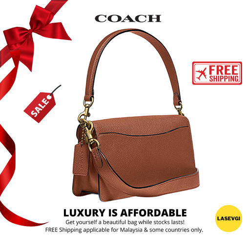 COACH Tabby Shoulder Bag 26 Saddle Brown - www.lasevgi.com