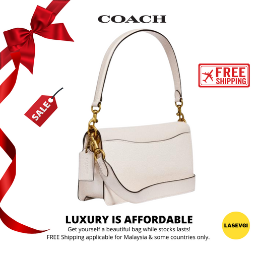 COACH Tabby Shoulder Bag 26 - White - www.lasevgi.com