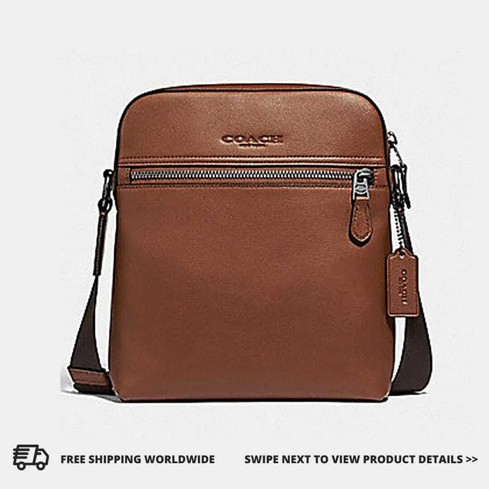 COACH Houston Flight Bag - Brown - Style No: F68014