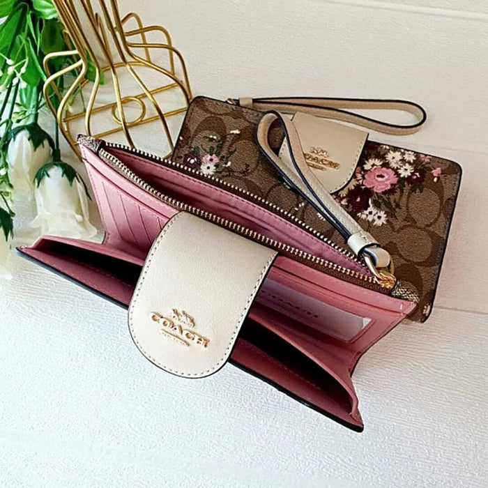 Coach phone wallet crossbody sales