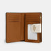 COACH Medium Corner Zip Wallet in Signature Canvas - Khaki White - www.lasevgi.com