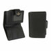 COACH Medium Corner Zip Wallet - Crossgrain Leather - Black - www.lasevgi.com