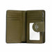 COACH Medium Corner Zip Wallet Crossgrain Leather - Kelp/Dark Green - www.lasevgi.com