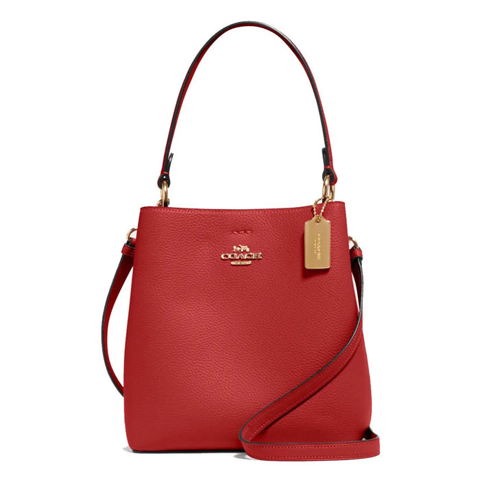 COACH Small Town Bucket Bag - Red/Oxblood