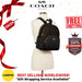 COACH Court Backpack In Signature Canvas - Brown Black - www.lasevgi.com