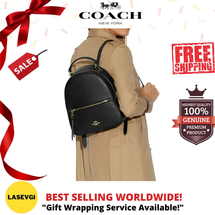 COACH Jordyn Backpack - Black - www.lasevgi.com