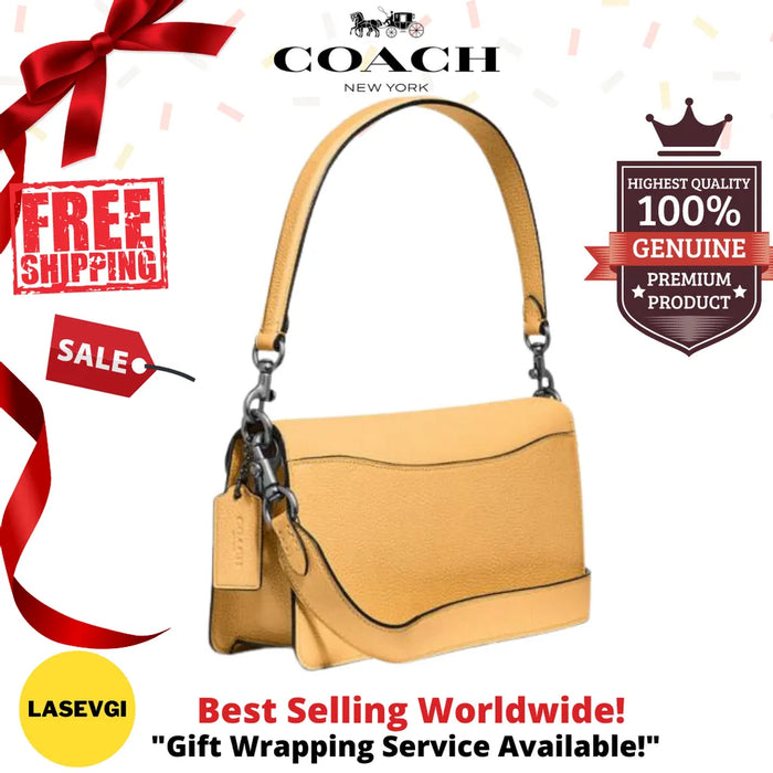 COACH Tabby Shoulder Bag 26 in Yellow
