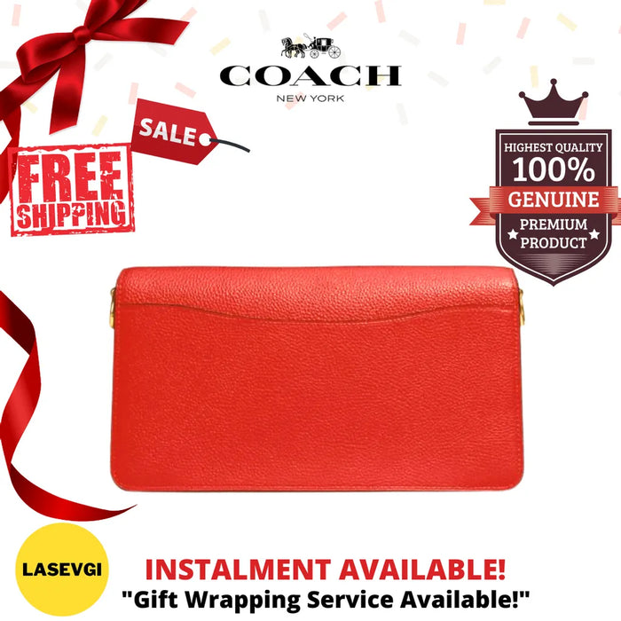 COACH Tabby Shoulder Bag 26 in Red Apple